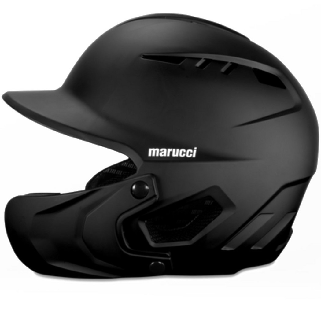 DURAVENT BATTING HELMET WITH JAW GUARD BLACK, JR