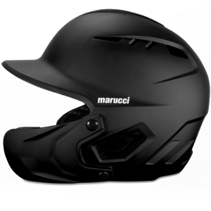 DURAVENT BATTING HELMET WITH JAW GUARD BLACK, JR